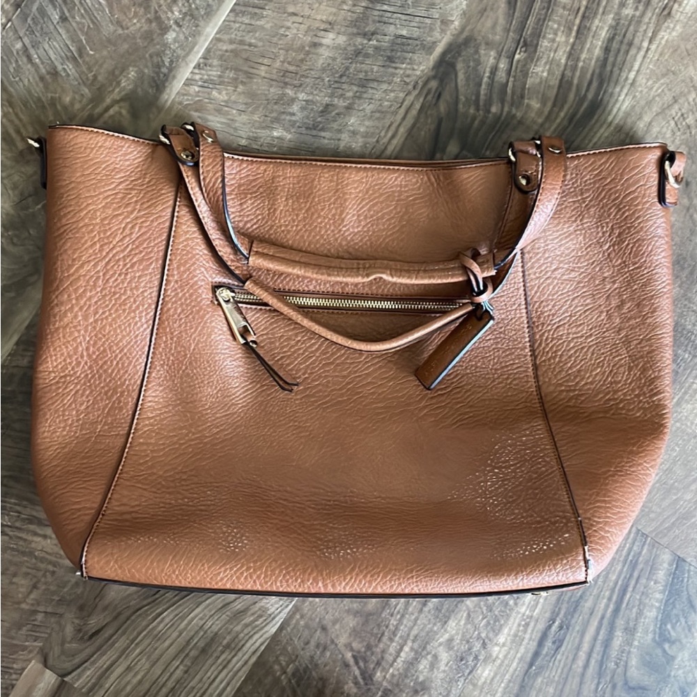 Sole Society tan/camel tote bag